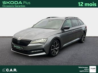  Voir d&eacute;tails -Skoda Superb COMBI 2.0 TDI 150 SCR DSG7 Sportline &agrave; Bayonne (64)