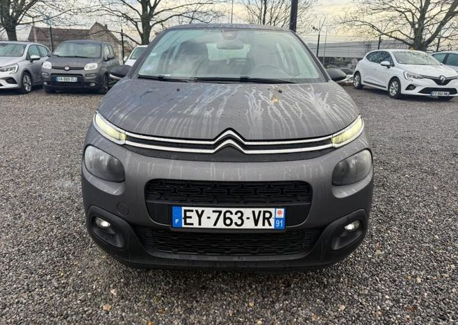 Citroen C3 PureTech 82 Live DISTRIBUTION NEUVE 1 ER Gris de 2018