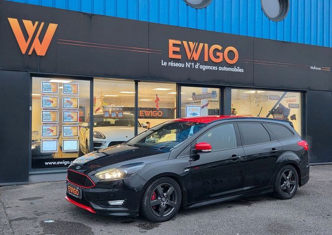 Ford Focus break 1.5 ecoboost 182ch st line black Noir de 2017