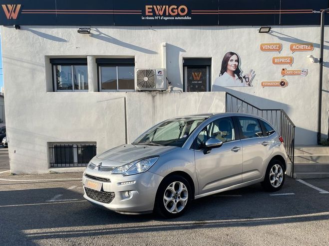 Citroen C3 82ch feel edition puretech car play miro Gris de 2017