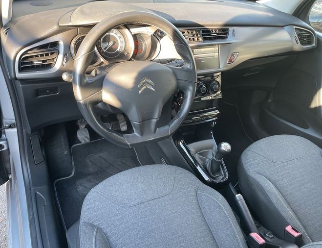 Citroen C3 82ch feel edition puretech car play miro Gris de 2017