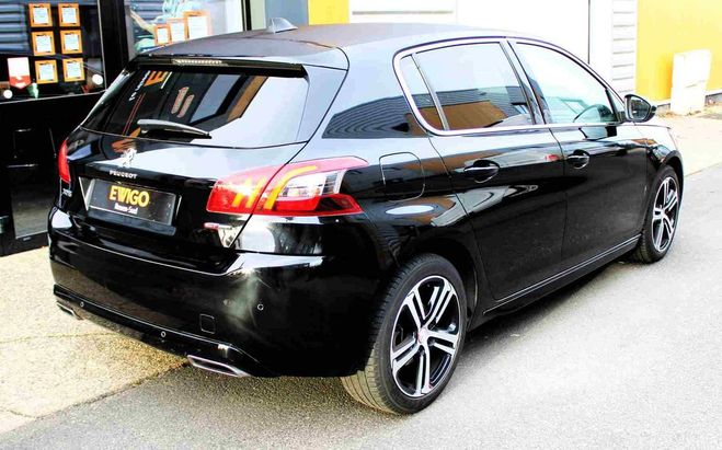 Peugeot 308 ii 1.6 bluehdi 120 ch gt line eat6 s&s Noir de 2017