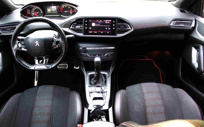 Peugeot 308 ii 1.6 bluehdi 120 ch gt line eat6 s&s Noir de 2017