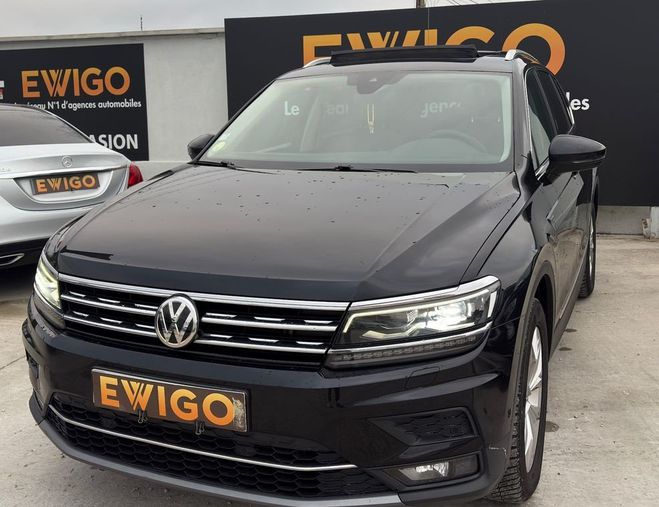 Volkswagen Tiguan allspace 2.0 tdi 150 carat dsg bva Noir de 2018