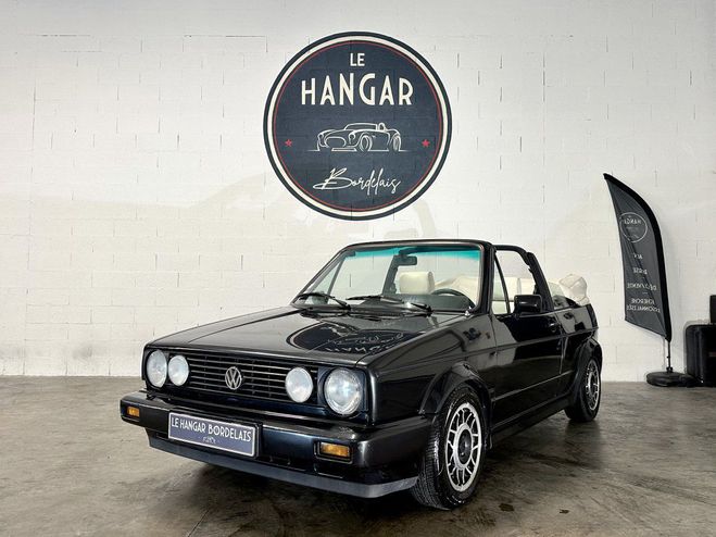 Volkswagen Golf I Cabriolet 1.8 112ch BVM5 GLI KARMANN NOIR de 1989