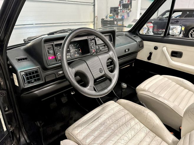 Volkswagen Golf I Cabriolet 1.8 112ch BVM5 GLI KARMANN NOIR de 1989