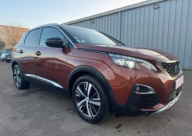 Peugeot 3008 II 1.6 HDI 120 CH GT Line Marron de 2017