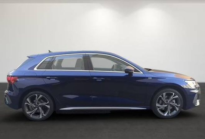 Audi A3 Sportback 40 TFSI quattro S line B&O S-L Bleu Navarra M�tallis� de 2024
