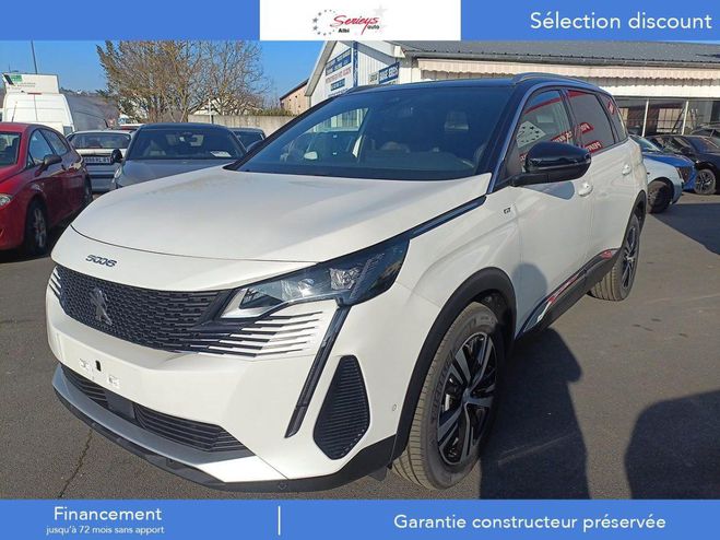 Peugeot 5008 GT BlueHDi 130 EAT8 7 PLACES BLANC NACRE de 2024