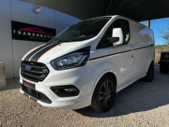 Voir d&eacute;tails -Ford Transit CUSTOM FOURGON L1H1 2.0 ECOBLUE 170 CH B &agrave; Bagard (30)