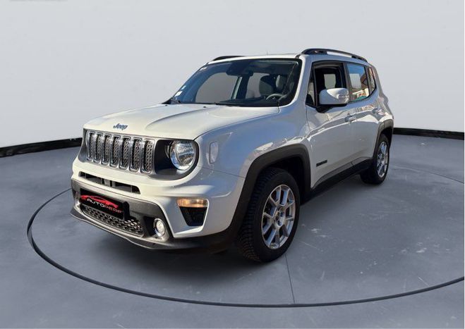 Jeep Renegade 1.6 MultiJet 120ch Longitude radar de re Blanc de 2019