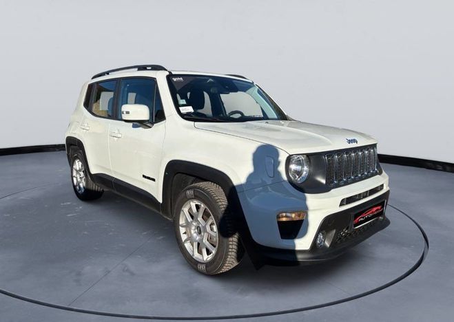 Jeep Renegade 1.6 MultiJet 120ch Longitude radar de re Blanc de 2019
