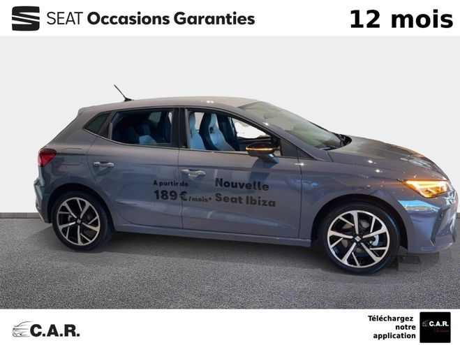 Seat Ibiza 1.0 TSI 115 ch S/S DSG7 FR GRIS GRAPHENE de 