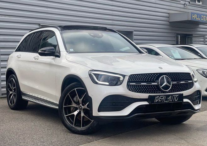 Mercedes GLC Classe 300 D 245ch AMG Line 4Matic 9G-Tr Blanc de 2020