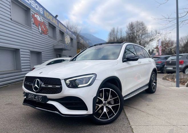 Mercedes GLC Classe 300 D 245ch AMG Line 4Matic 9G-Tr Blanc de 2020