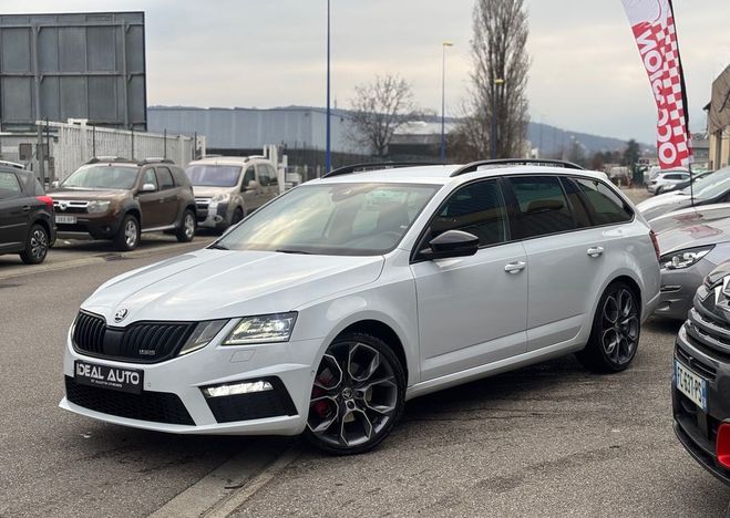 Skoda Octavia RS III 2.0 TDI 184ch 4X4 DSG7 Virtual Co Blanc de 2019