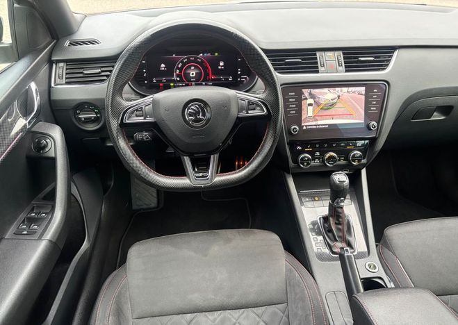Skoda Octavia RS III 2.0 TDI 184ch 4X4 DSG7 Virtual Co Blanc de 2019