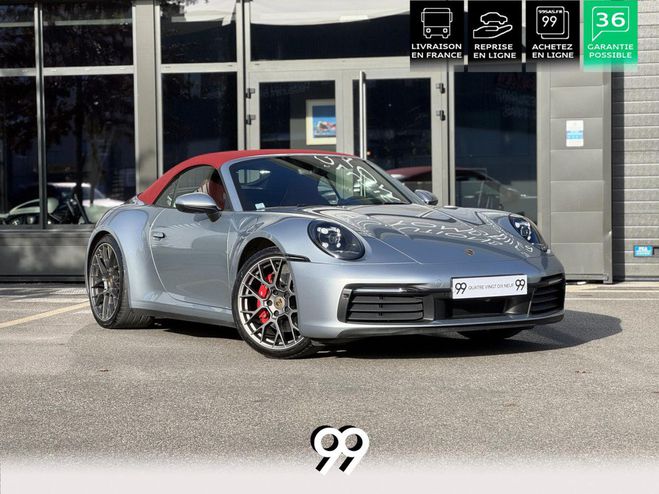 Porsche 911 Carrera 4S CAB CHRONO CONFORT ECHAP SPOR M7P - GRIS DOLOMITE M�TALLIS�E de 2019