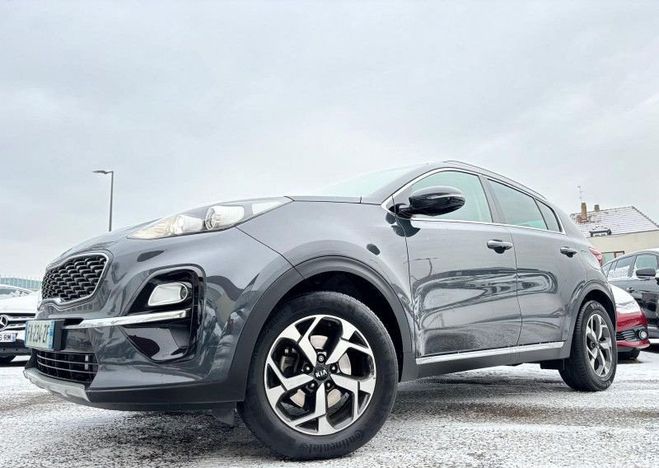 Cliquer pour voir la photo suivante Kia Sportage 1.6 CRDI 115CH ISG DESIGN 4X2 Gris de 2018
