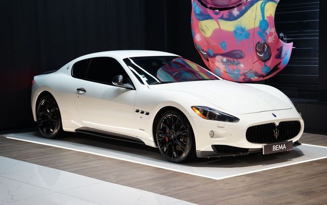 Cliquer pour voir la photo suivante Maserati Gran Turismo S MC Sportline 4.7 440cv | Carbone Pack Blanc de 2010
