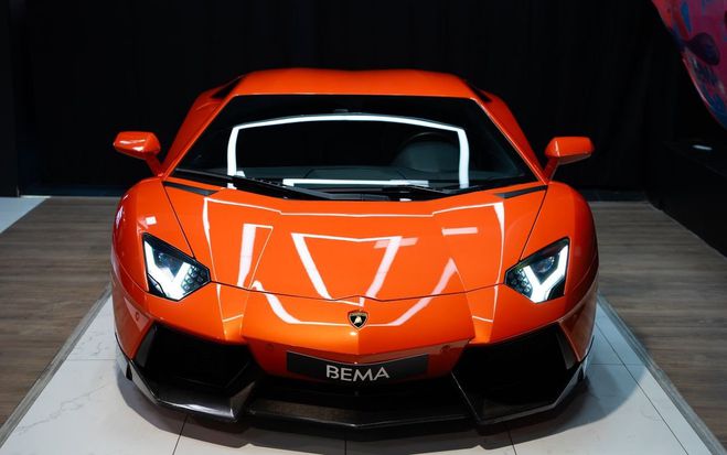 Lamborghini Aventador 6.5 V12 LP 700-4 | Arancio Argos Lift Fu Orange de 2013
