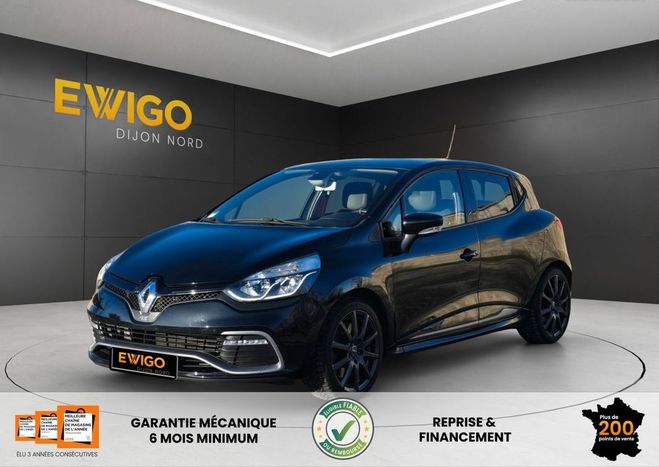 Renault Clio RS 1.6 tce 200 ch edc   suivi roues ete  Noir de 2013