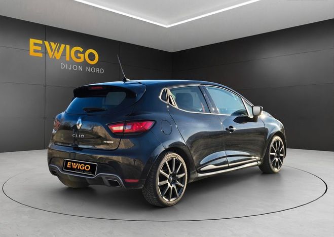 Renault Clio RS 1.6 tce 200 ch edc   suivi roues ete  Noir de 2013