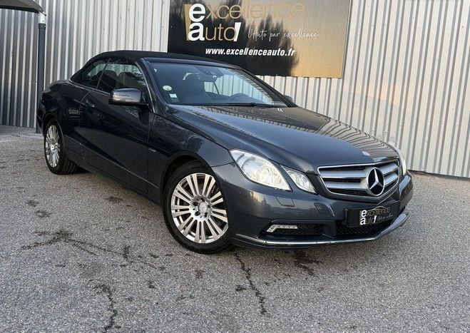 Mercedes Classe E CABRIOLET 350 CDI EXECUTIVE BE BA Gris de 2010