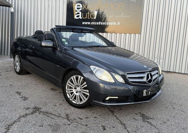 Mercedes Classe E CABRIOLET 350 CDI EXECUTIVE BE BA Gris de 2010