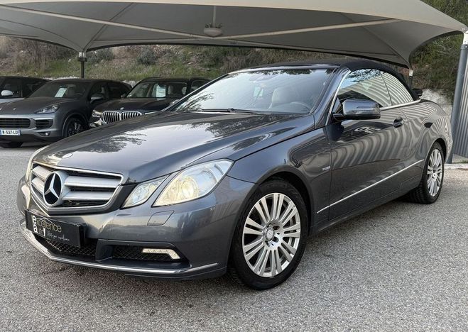 Mercedes Classe E CABRIOLET 350 CDI EXECUTIVE BE BA Gris de 2010