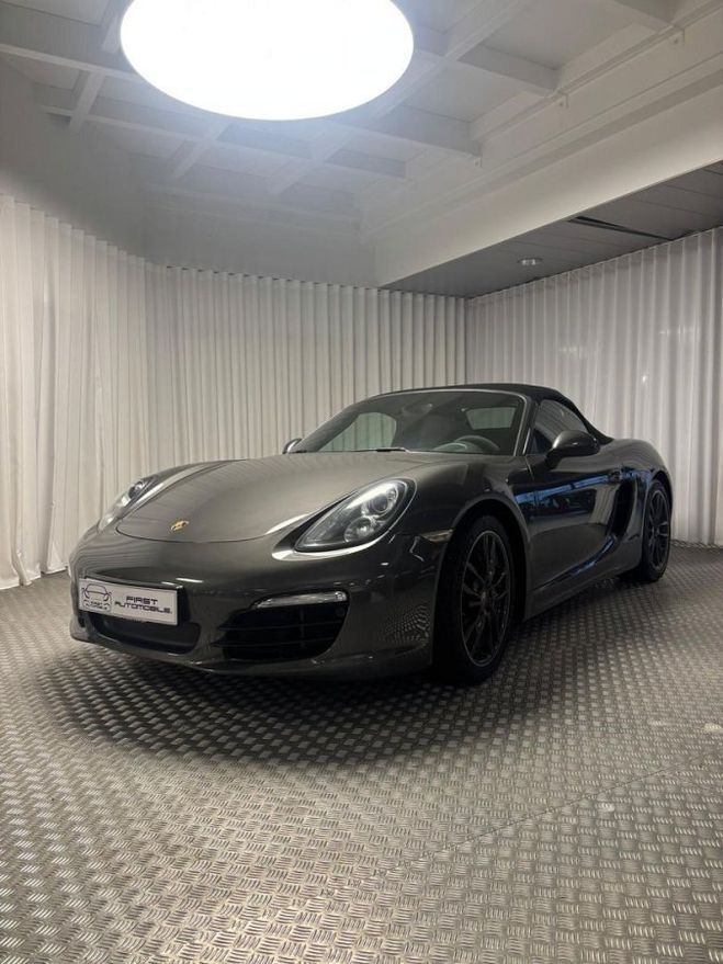 Porsche Boxster (981) 3.4 315CH S Gris Quartz M de 2014