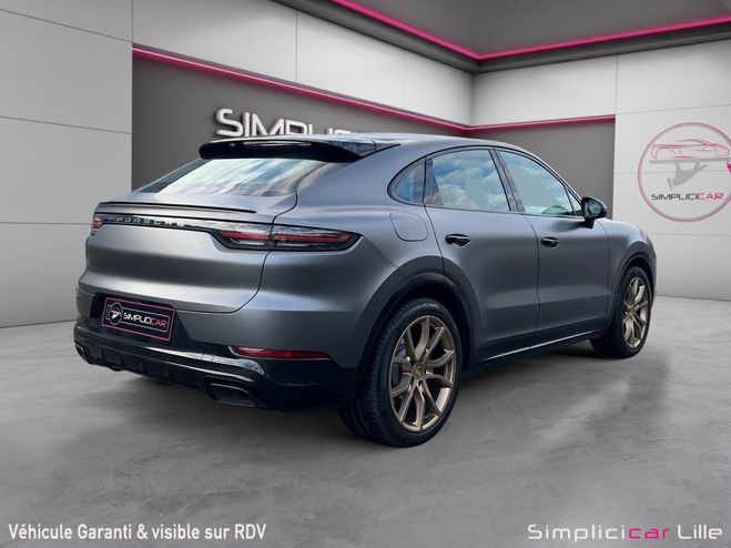 Porsche Cayenne COUPE E-Hybrid 3.0 V6 462 ch Tiptronic B Gris Mate de 2019