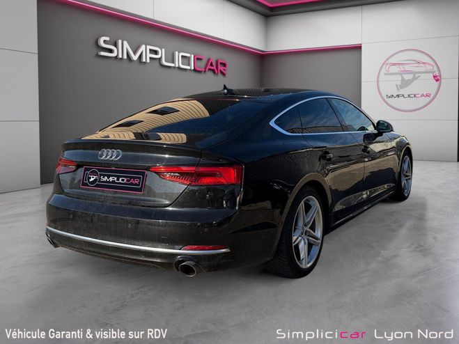 Audi A5 Sportback 2.0 TFSI 190 S tronic 7 S Line Noir de 2017