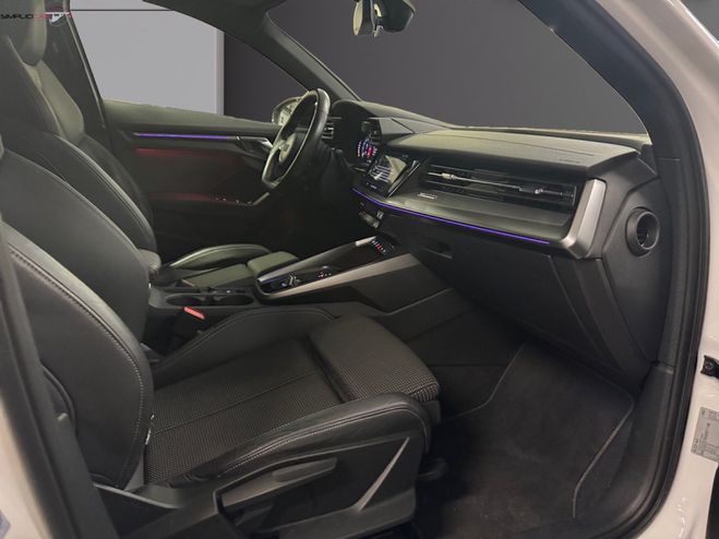 Audi A3 Sportback 40 TFSIe 204 S tronic 6 S Line Blanc de 2022