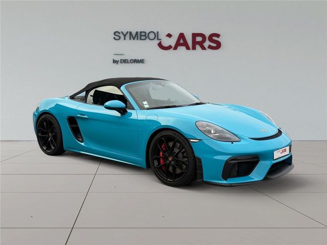 Porsche 718 Spyder 4.0I 420 CH Bleu de 2019
