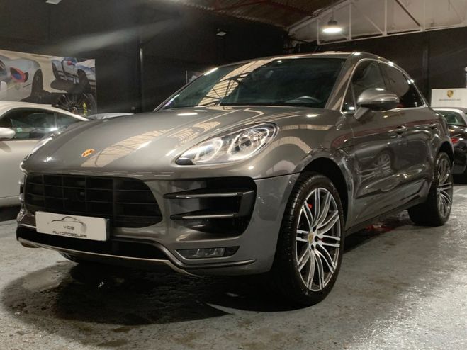 Porsche Macan TURBO 3.6 400 CV PDK/PANO/BURMESTER/ACC/ Gris Quartz de 2014