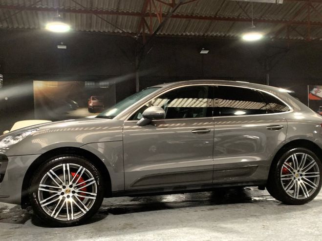 Porsche Macan TURBO 3.6 400 CV PDK/PANO/BURMESTER/ACC/ Gris Quartz de 2014
