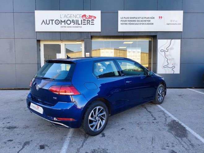 Volkswagen Golf 7 TSI Sound 125cv Carplay Bleu de 2017