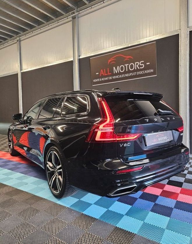 Volvo V60 T8 Twin Engine 390ch R Design 303   87 Noir de 2019