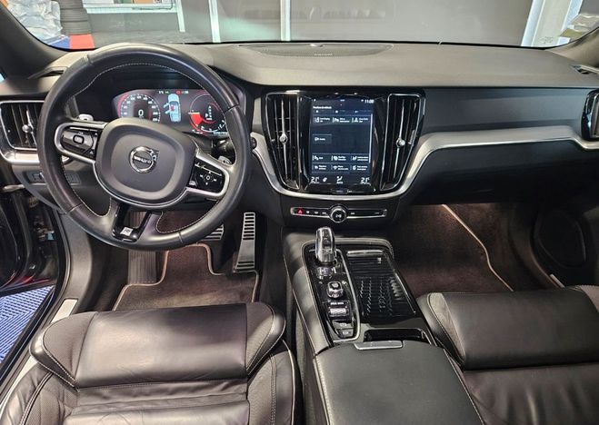 Volvo V60 T8 Twin Engine 390ch R Design 303   87 Noir de 2019