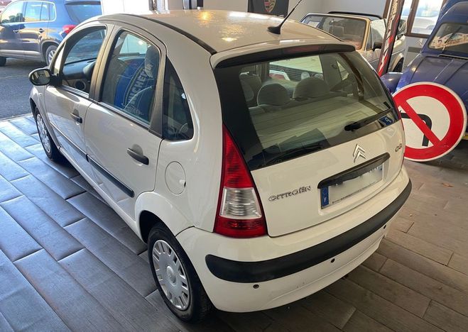 Citroen C3 (2) 1.4 70 HDI Pack Clim Sensodrive 5P Blanc de 2008