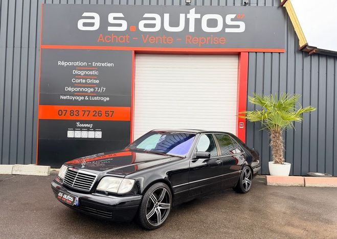 Mercedes Classe S 420 W 140 limousine �TAT EXCEPTIONNEL FU Noir de 1998