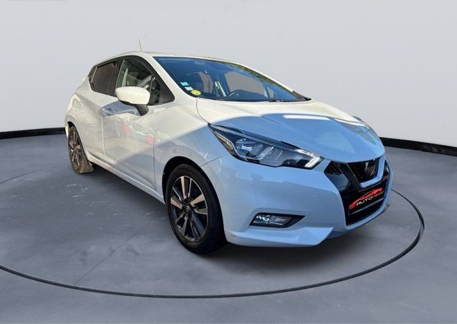 Nissan Micra 1.5 dci 90 ch N-connecta distribution ef Blanc de 2017