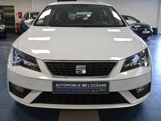 Seat Leon 1.6 TDI 115 Start/Stop BVM5 Style Blanc de 2020