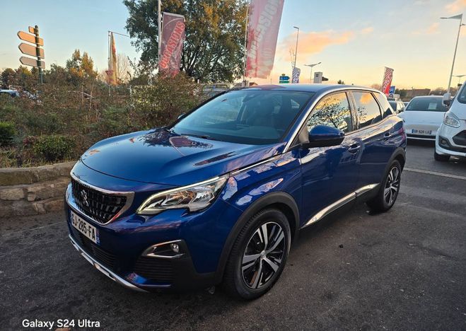 Peugeot 3008 1.2l 130 Allure Eat6 96 000km Bleu de 2018
