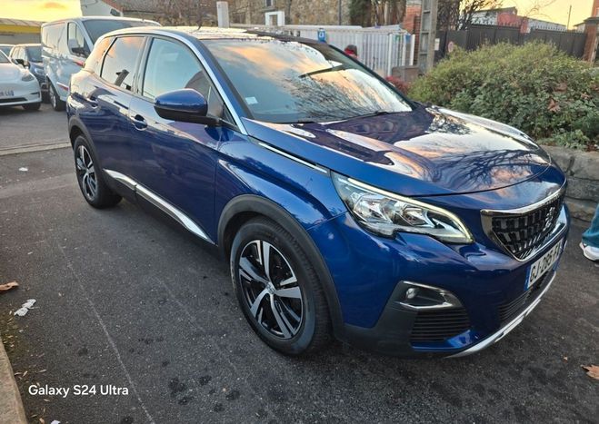 Peugeot 3008 1.2l 130 Allure Eat6 96 000km Bleu de 2018