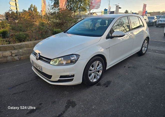 Volkswagen Golf 7 1.6 Tdi 110 BlueMotion Blanc de 2015