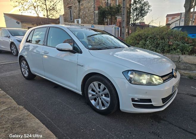 Volkswagen Golf 7 1.6 Tdi 110 BlueMotion Blanc de 2015