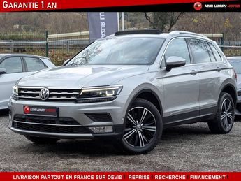  Voir d&eacute;tails -Volkswagen Tiguan 2.0 TDI 190ch Carat Excl 4X4 DSG &agrave; Nice (06)