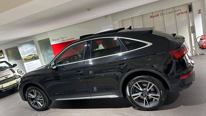 Audi Q5 Sportback 50 TFSIe 299 S tronic 7 Quattr Noir de 2021